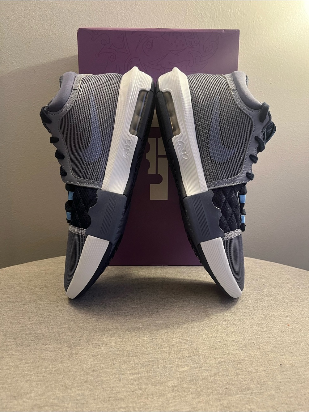 Nike Lebron Witness VIII Ashen Slate White Men's Shoe Size 11.5 FB2239-400 - Picture 7 of 11